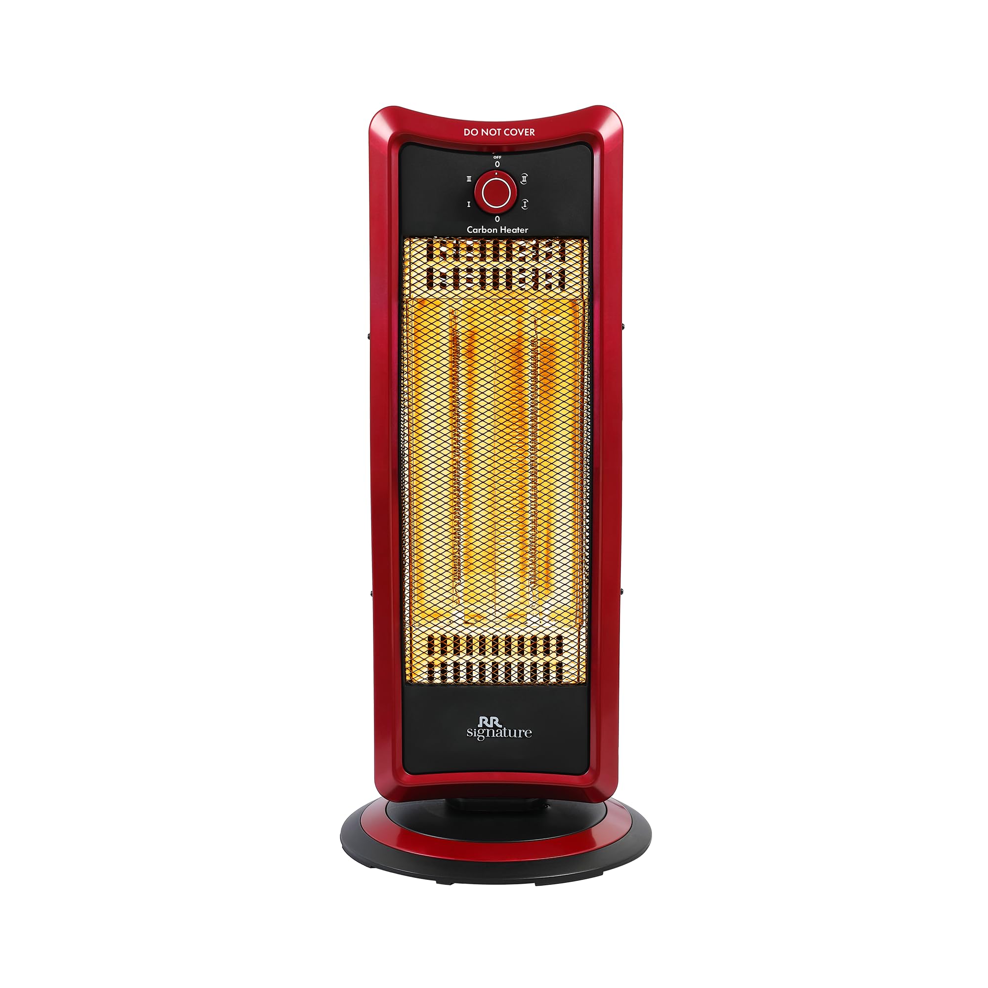 RR Signature NFERNO CARBON Room Heater 1000 Watt | 180 Degree Oscillation | Tip Over Protection |2 Heat Settings (500 W/ 1000 W) | 2 Year Warranty (Maroon)-image-13