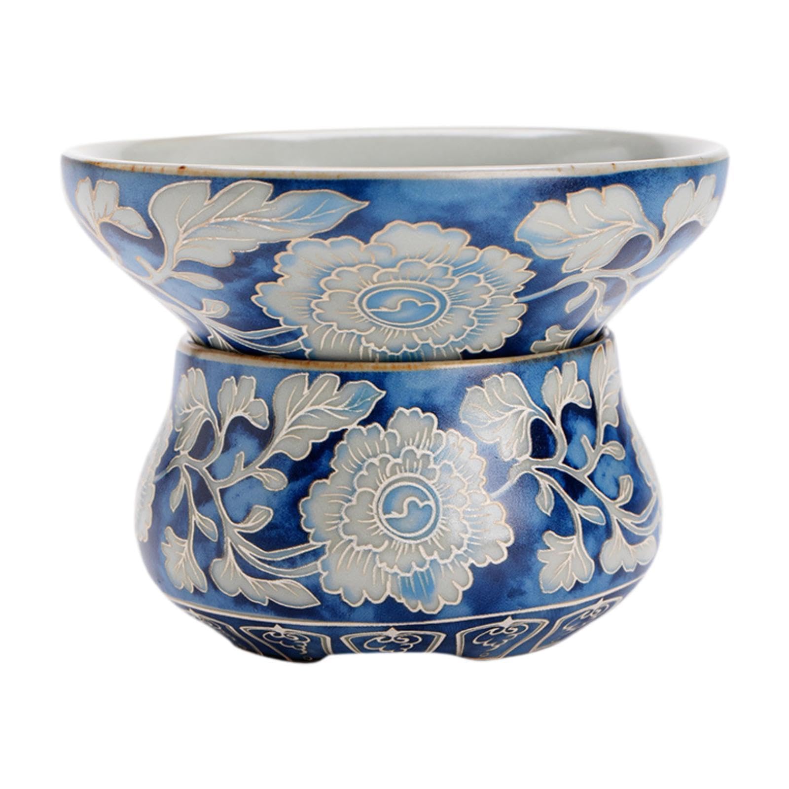 Passoire à thé Qianly en porcelaine blanche pour cadeaux de mariage et fêtes