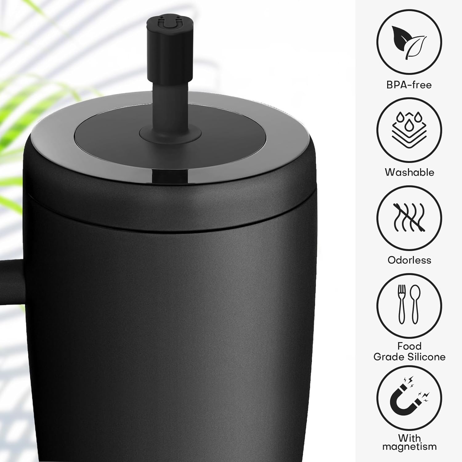 Straw Cover & Cup Boot Combo Compatible with Brumate Era 30 oz/40 oz, 2 Pack-Leakproof Magnetic Straw Cover + Anti Slip Silicone Boot | Daily, Travel, Gym |Cup Accessories - Image 4