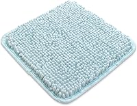 Vista 372 de Yeaban Juego de alfombras de baño verde manzana 2 piezas (20" x 32" y 17" x 24"), tapetes de baño de felpilla gruesa Alfombras de baño absorbentes