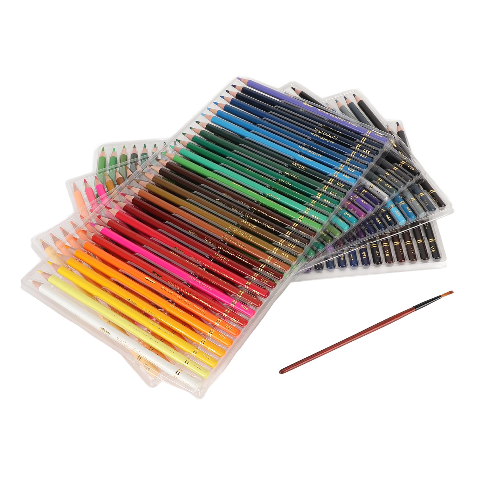 Aquarellstifte, professionelle, lebendige Farben, Buntstifte, Sets, Künstlerbedarf zum Ausmalen, Mischen, Schichten (120 Farben)