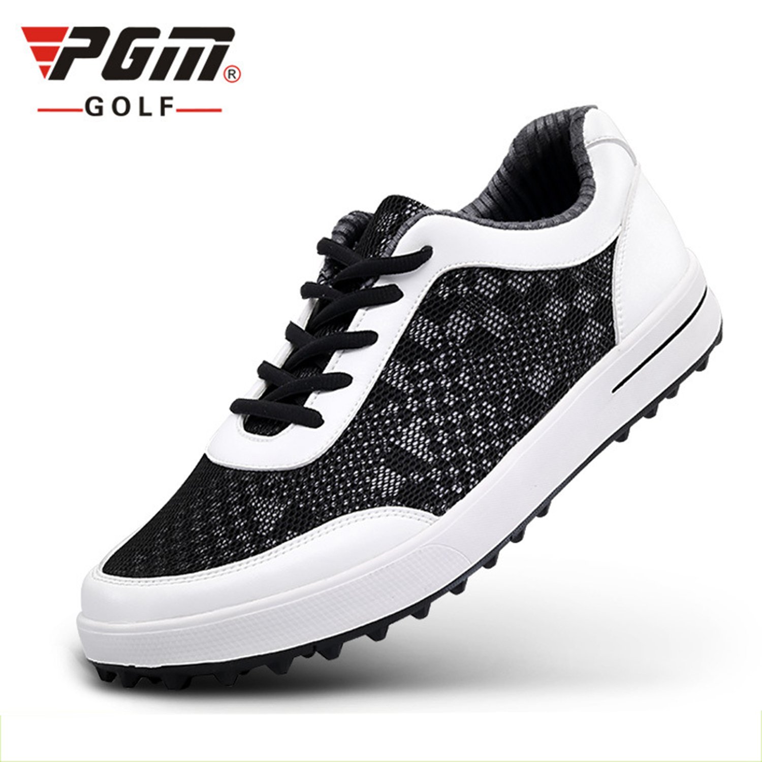 PGM Zapatos de Golf para Hombre al Aire Libre Impermeable y Antideslizante Zapatos de Golf Zapatillas Deportivas para Hombres