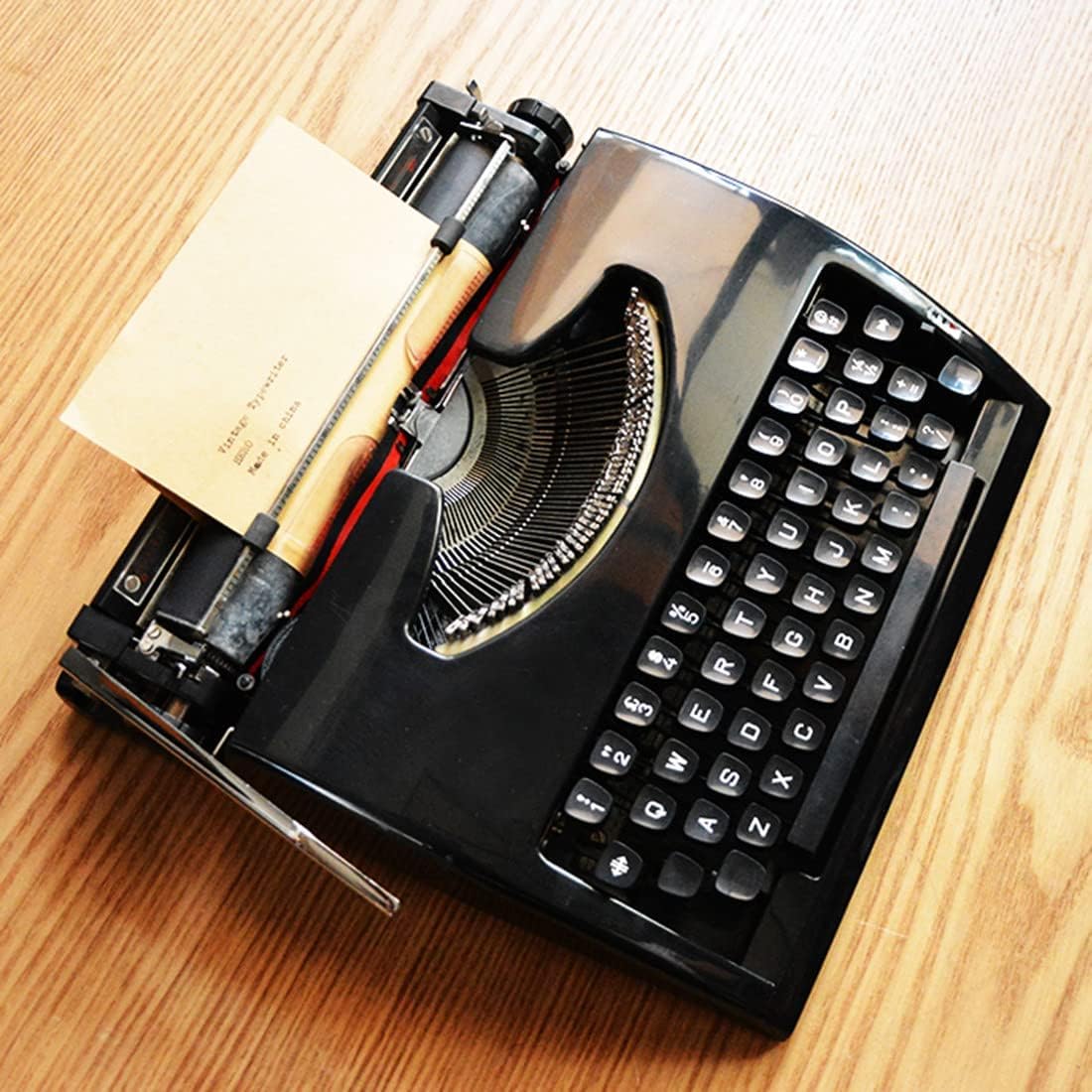 Retro-Vintage-schreibmaschinenmodell, Altmodische Traditionelle Manuelle Schreibmaschine, Für Notizen, Briefe, Traditionelle Alte Mechanische Englische Schreibmaschine
