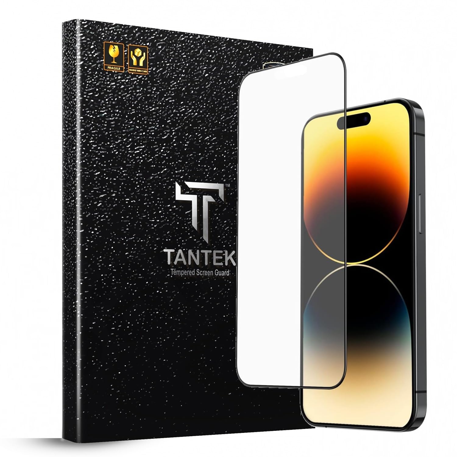 TANTEK Matte Gaming Tempered Glass For iPhone 15 pro Max Edge to Edge Anti-Glare Screen Protector Guard Military Grade Shatterproof Matte Tempered Glass Protector for iphone 15 pro max- Pack of 1 (B0CJ5N5T71) Amazon Price History, Amazon Price Tracker