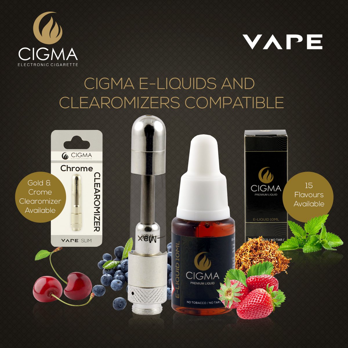 Cigma Vape Slim Weiß - Die Kleinste, Dünnste, Auflad-und Nachfüllbare  E-Zigarette der Welt - E-Zigarette kit - E Shisha - Auffüllbar - Verdampfer  - Geld Zurück Garantie