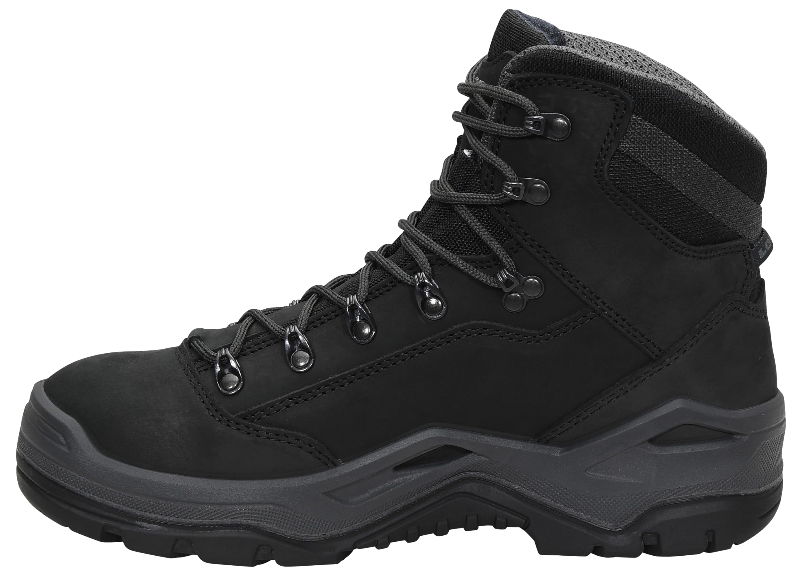 LOWA Herren Renegade Work GTX Black Mid S3 Ci Sicherheitsstiefel