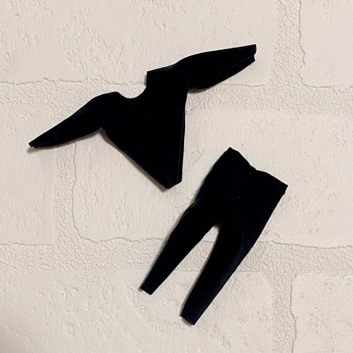 Amazon.co.jp: オビツ11 全身 タイツ 黒 どーる ピコニーモP 上下