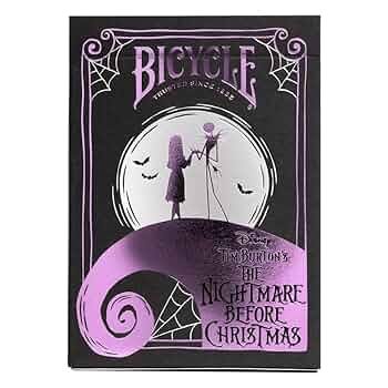 ナイトメアビフォアクリスマス　トランプ 楽天市場】【トランプ】BICYCLE DISNEY TIM BURTON'S NIGHTMARE