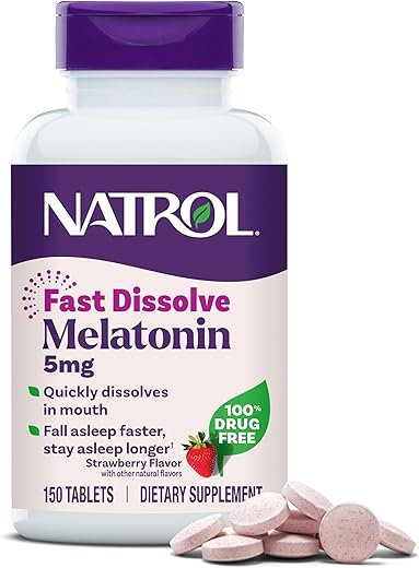 Natrol Melatonin 5mg Fast Dissolve Tablets