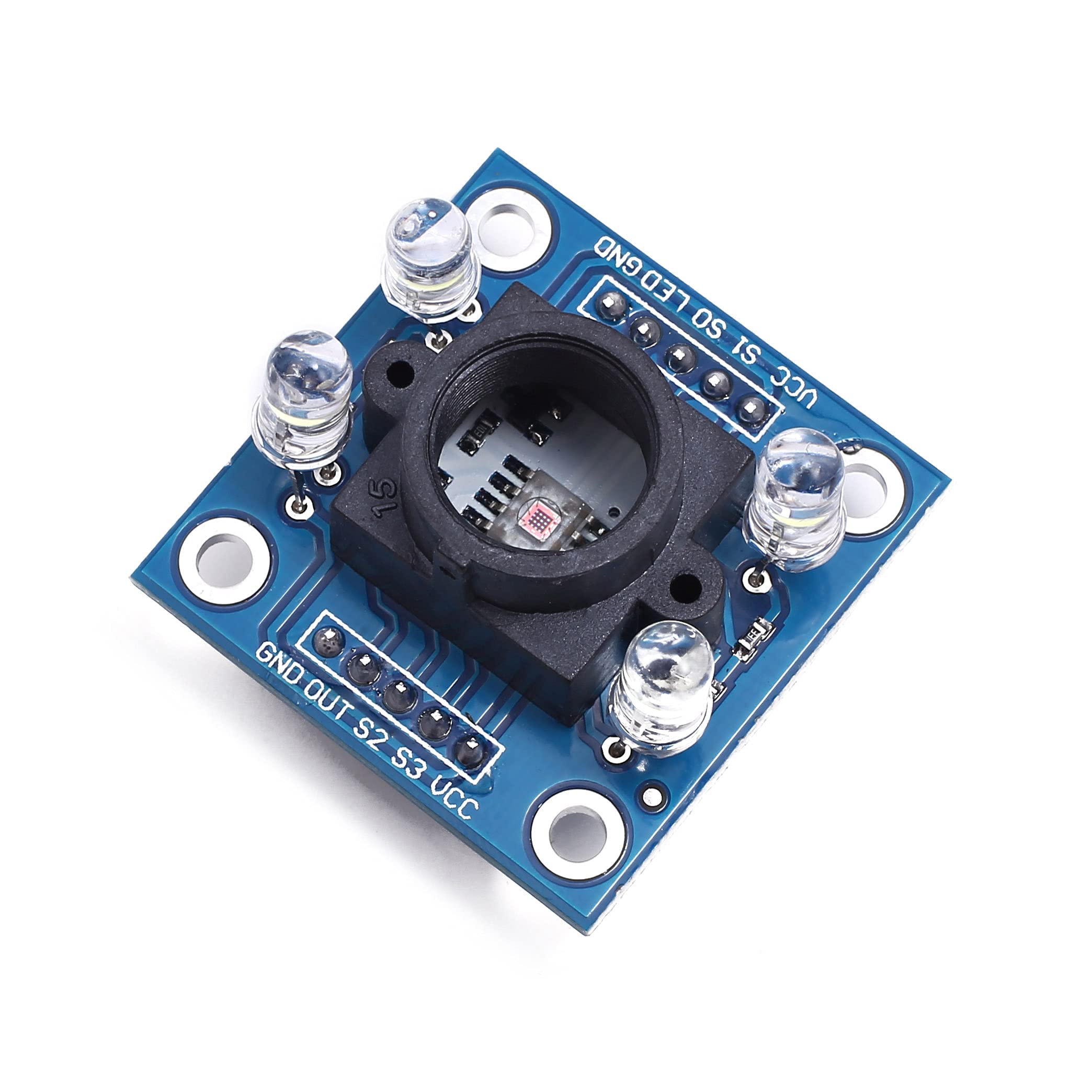 TCS3200 Color Sensor Module (GY‑31) - TCS230 RGB Color Detection Board for Microcontrollers, DIY Electronics-picture-32