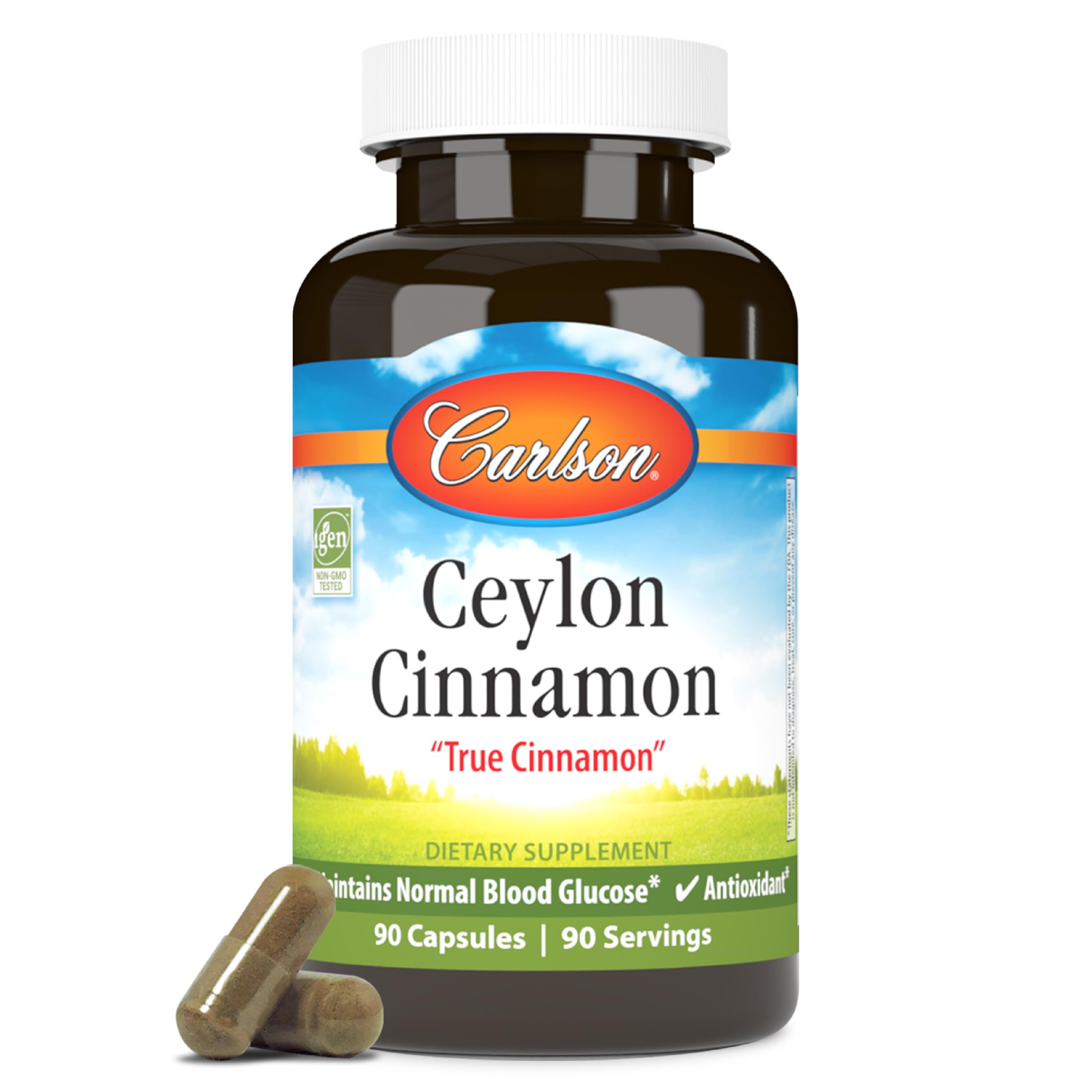 Carlson Ceylon Cinnamon Capsules