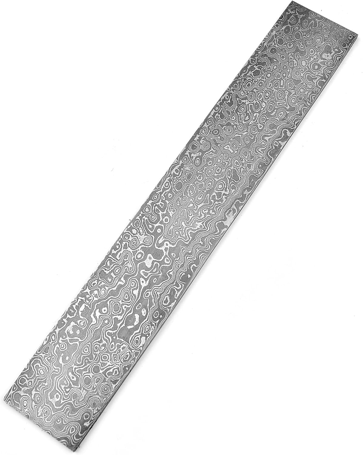SS SMART & SHARP SPORTS INC. 12 inch Custom Hand Forged Damascus Steel Billet Bar Leader Pattern Knife (Black)