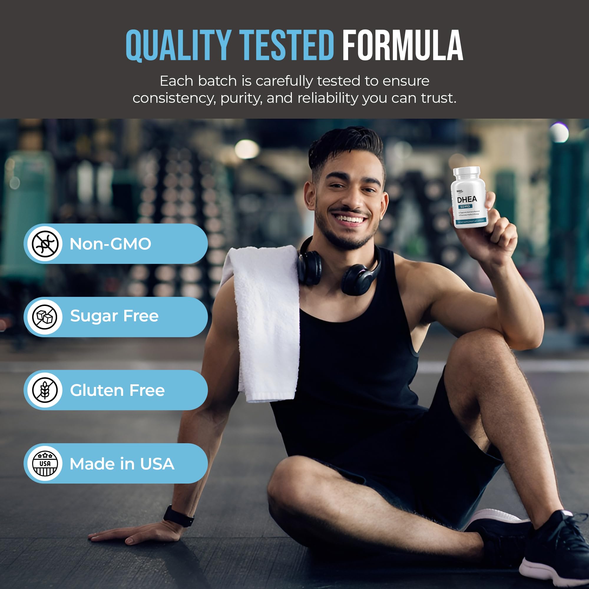 DHEA 50 mg Hormone Balance & Vitality Support for Men & Women — Amazon image 4