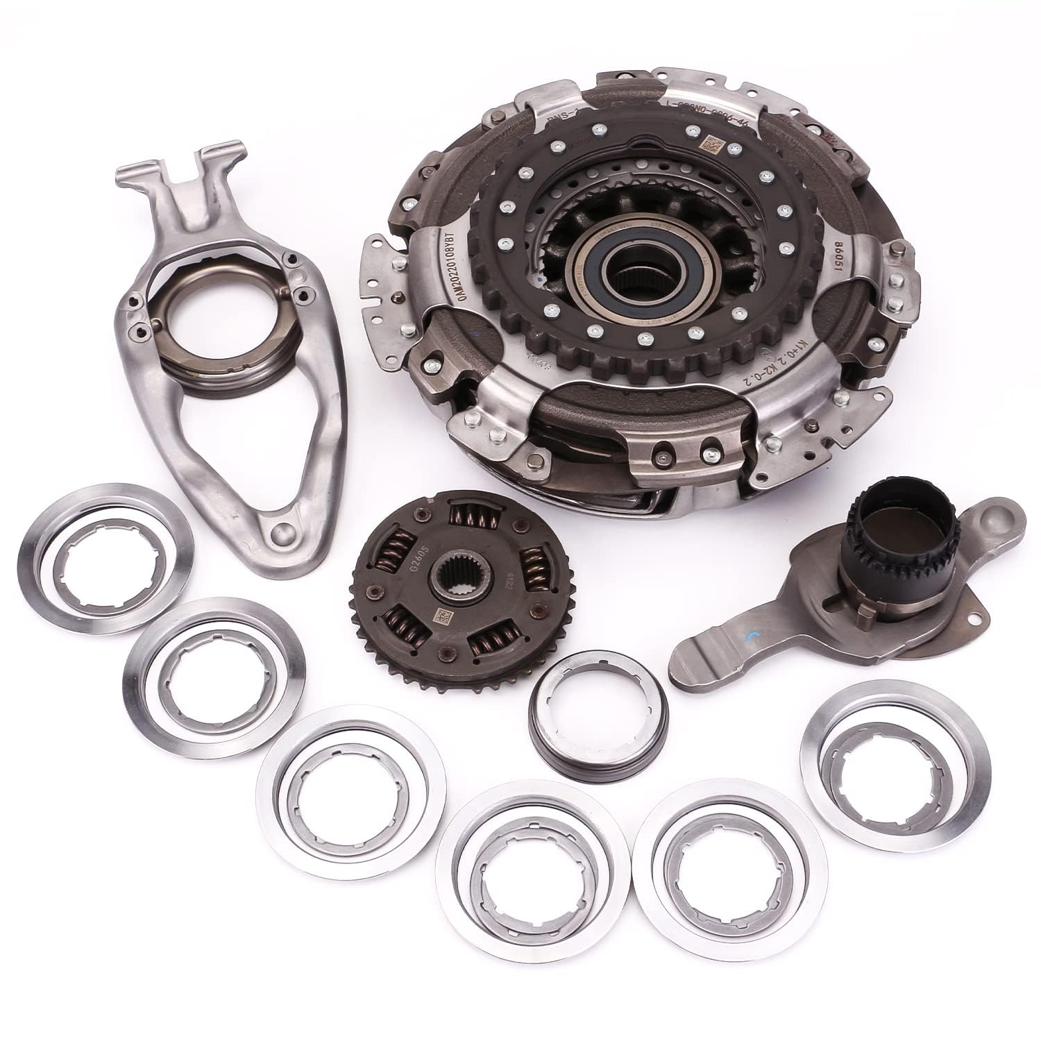 Photo 1 of 0AM DSG DQ200 7 Speed Automatic Transmission Clutch Kit with Fork Compatible With For-d New Model Fit For JE-TTA V-W
