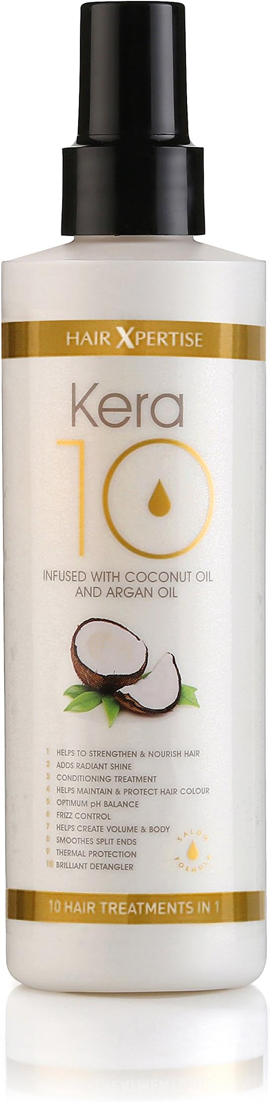 Argan Oil And Coconut Oil Leave In Conditioner- Hair Treatment For Damaged, Dry Hair | Moisturizes, Repairs And Restores Hair - For All Hair Types - 250ml