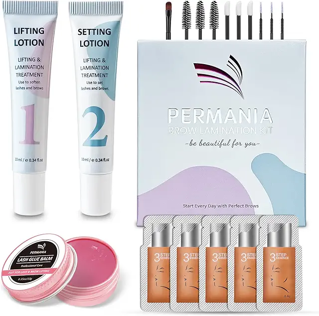 PERMANIA DIY Brow Lamination Kit | Gentle Salon Effect at Home