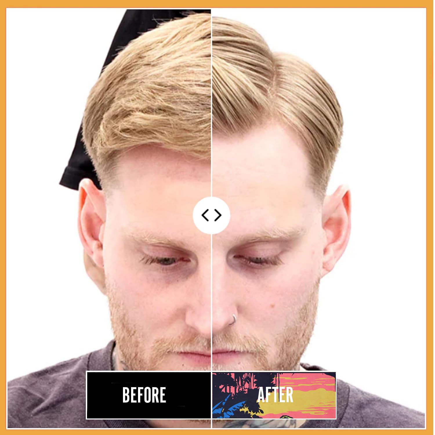 Uppercut Deluxe Pommade mate - Pommade capillaire exclusive Blacklight 100 g, parfum Highland avec finition mate et dégradé orange. Boîte cadeau, coiffure longue durée pour homme.