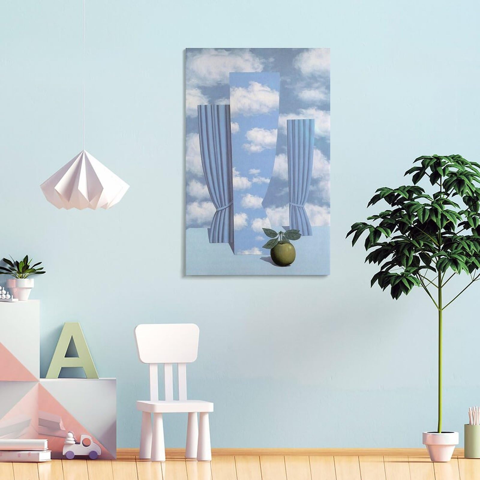 空白のページ/ルネ マグリット/ポスター 空白のページ（ルネ