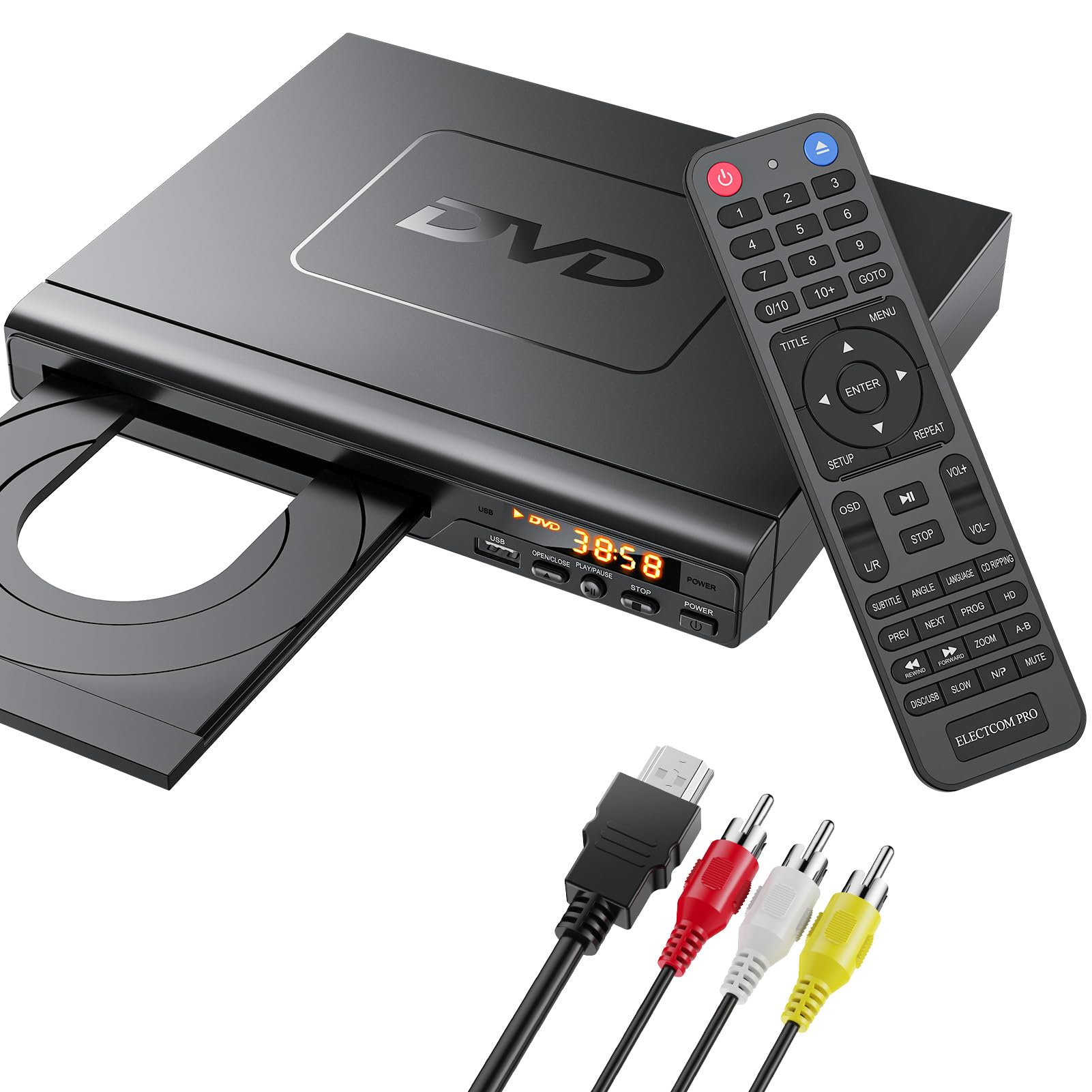 Amazon | DVD プレーヤー HDMI, すべての地域を再生できる DVD