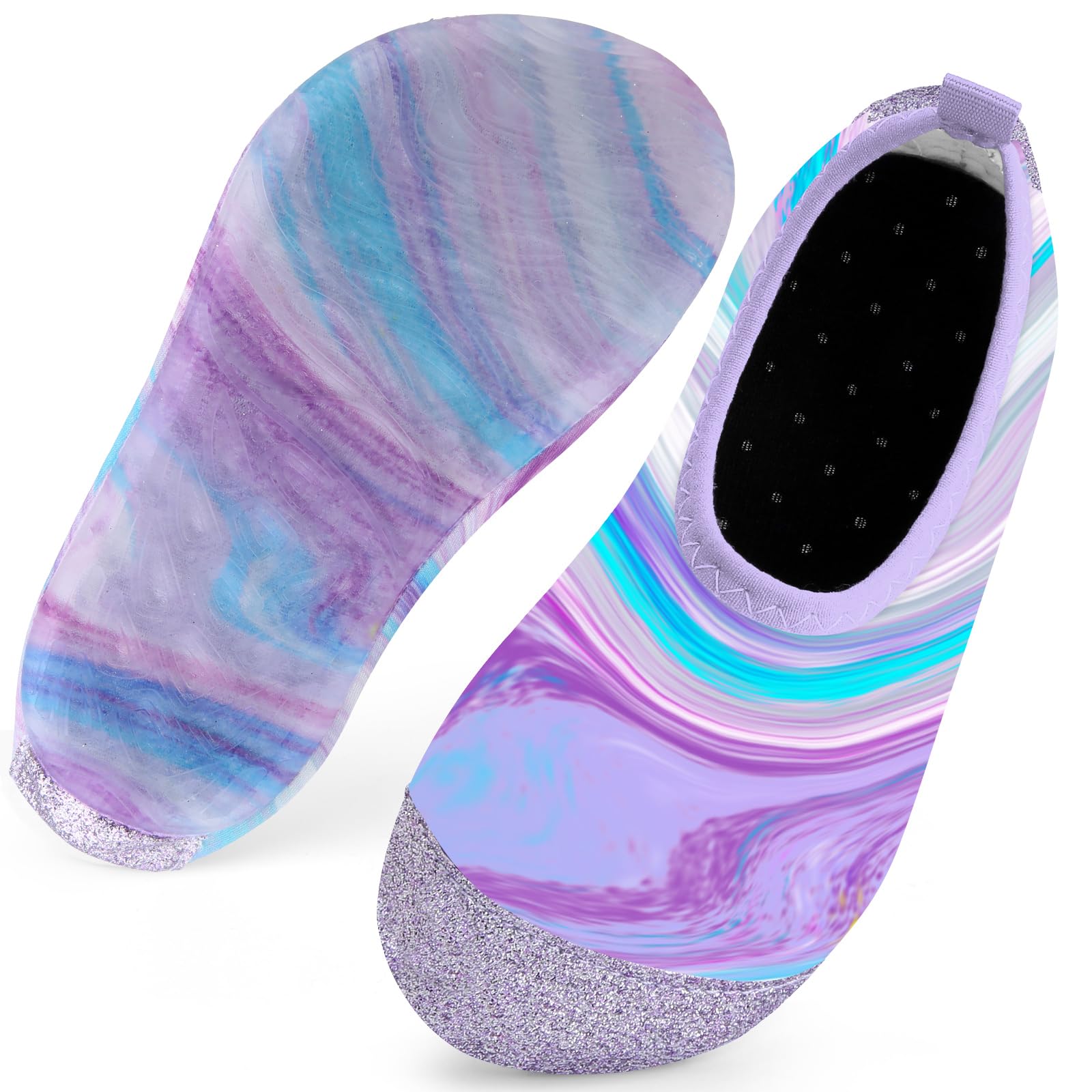 Kids Swim Water Shoes for Boys Girls Toddlers Baby Aqua Socks for Kids Quick Dry Pool Beach Barefoot Children — view 17