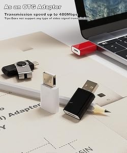 LMUBOY USB to USB C Adapter for iPhone Air 17 Pro Max,USB-C Female to USB Male Charger Converter for Apple MagSafe Watch 11/10/9/8/7/SE/Ultra,Car,iPhone 16 15 Mini Pro Max,Galaxy S20-25,Pixel,CarPlay