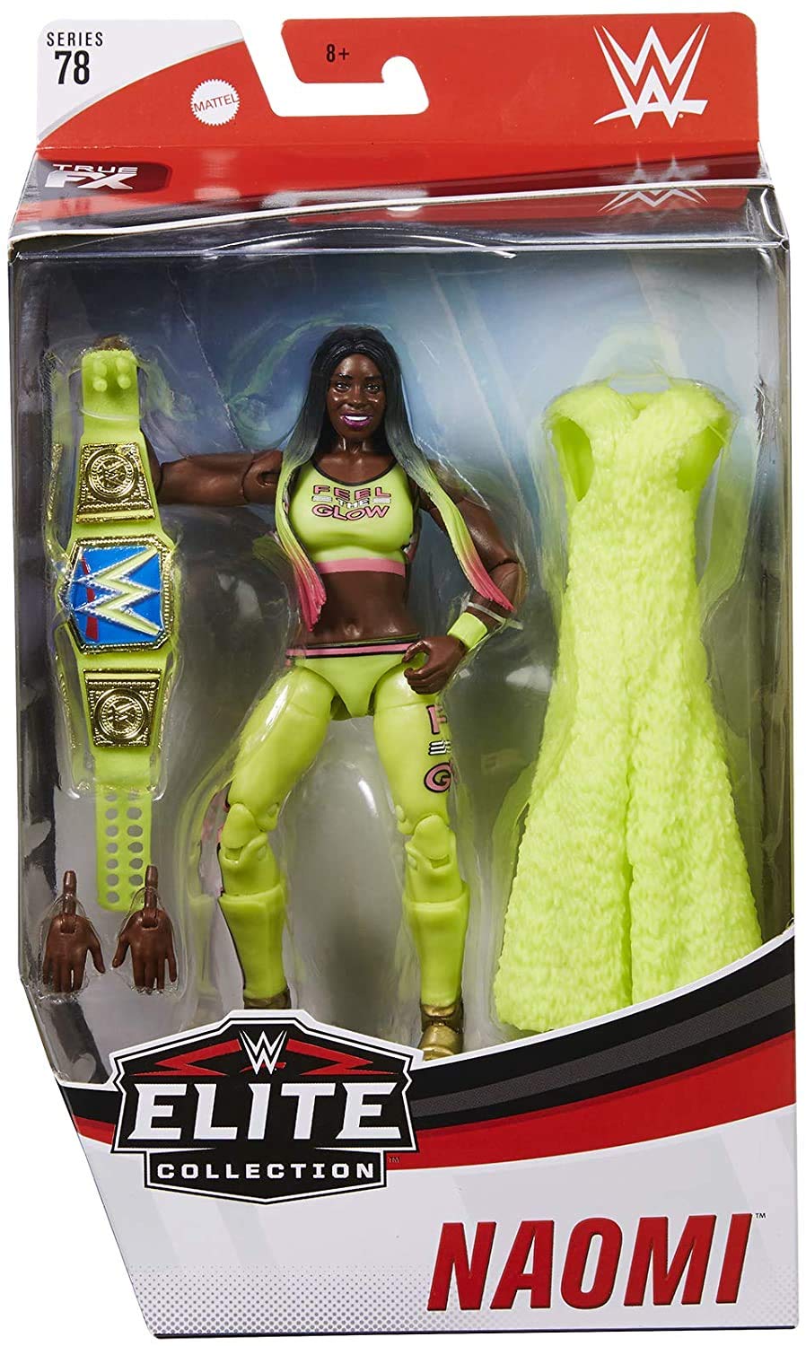 Ringside Naomi (Chase Variant - Feel The Glow) - WWE Elite 78