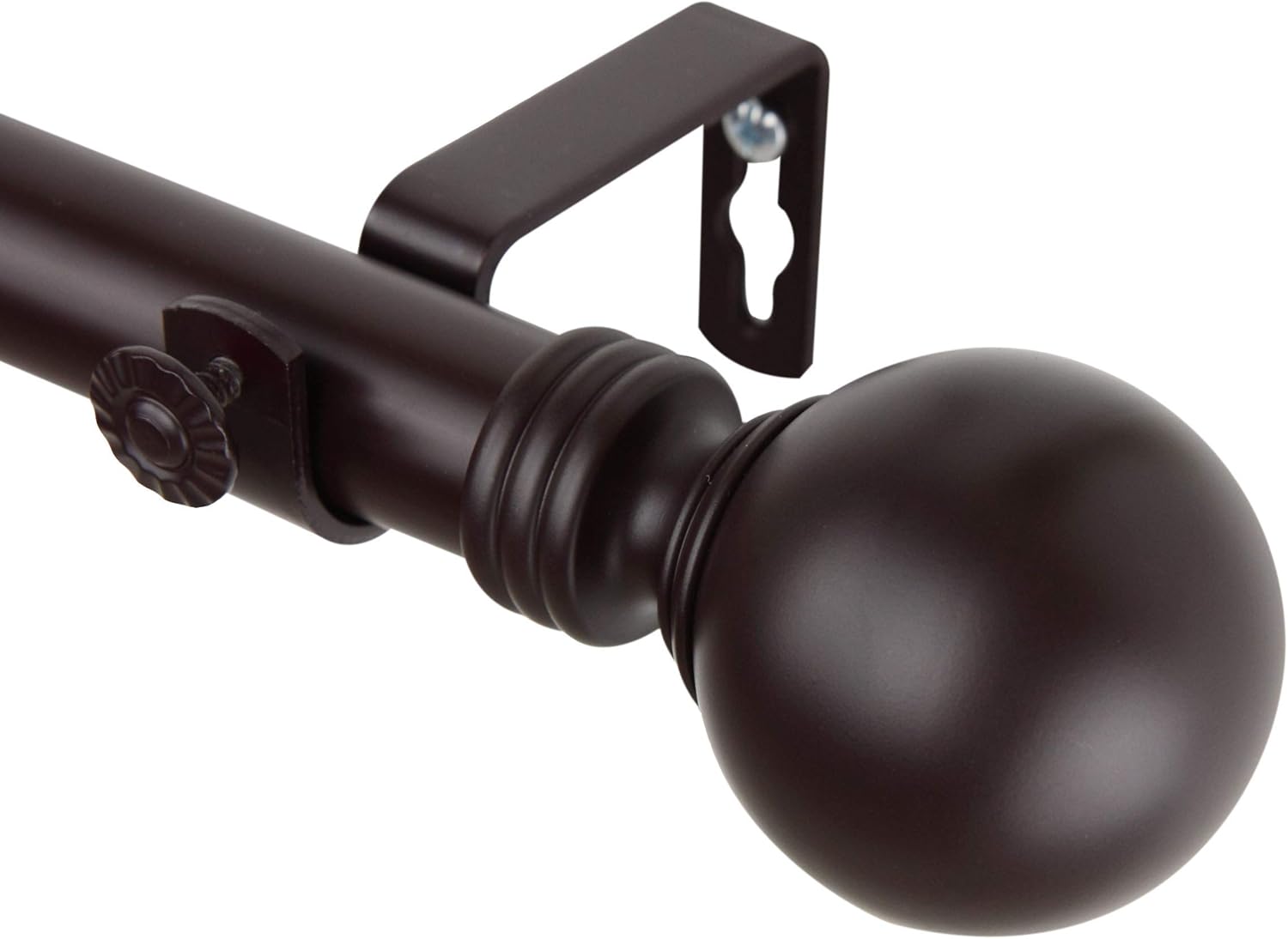 Rod Desyne Globe Window Curtain Rod Set