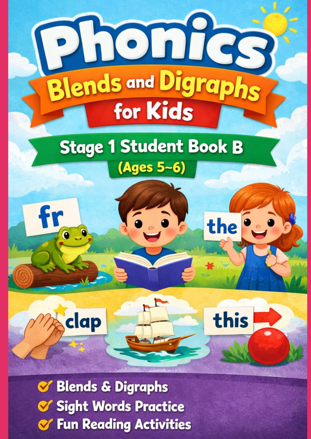 Cambridge and Oxford Stage 1 Student Book B: Phonics Blends, Digraphs and Sight Words for Early Readers (Age 5–6) (Cambridge English)