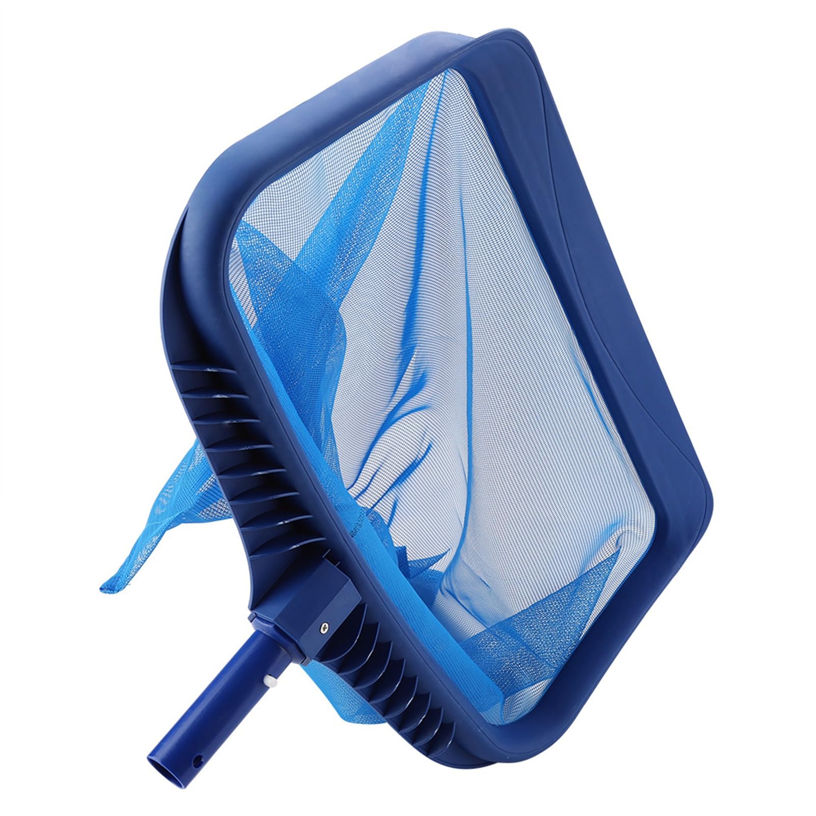Écumoire à Mailles Fines pour Piscine, épuisette Légère pour Feuilles, Nettoyage de Bassin avec Sac Profond, Retrait Facile des Débris