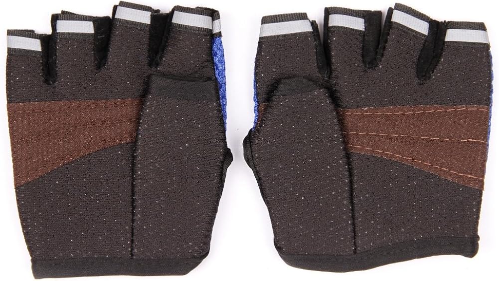 Biking Gloves Kids Boys Girls Cycling Exercise Gloves Half Finger Fingerless Gloves Child Motor Bike Riding Anti-Slip Weight Lifting Bike Workout Climbing Bicycle Gloves Gym Skate Gloves (Yellow) : Clothing, Shoes & Jewelry