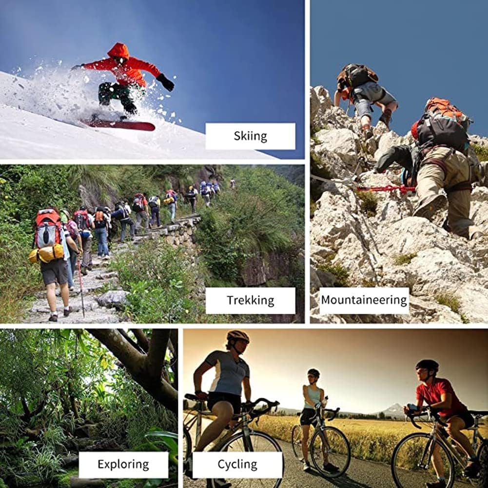 YUEDGE Women's Hiking Socks Moisture Wicking Womens Socks For Women Anti Blister Padded Cotton Safety Work Boot Socks - Image 9