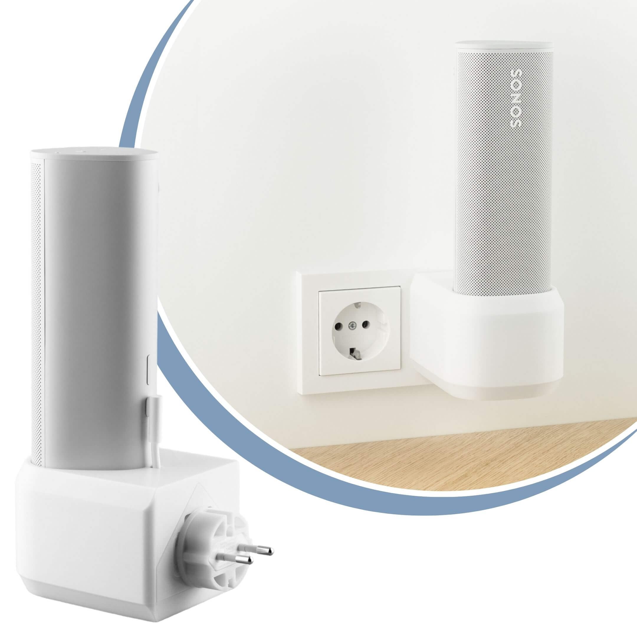 TUAKIMCE Steckdosenhalterung Für Echo Spot - Ohne Bohren Mit Kabelmanagement