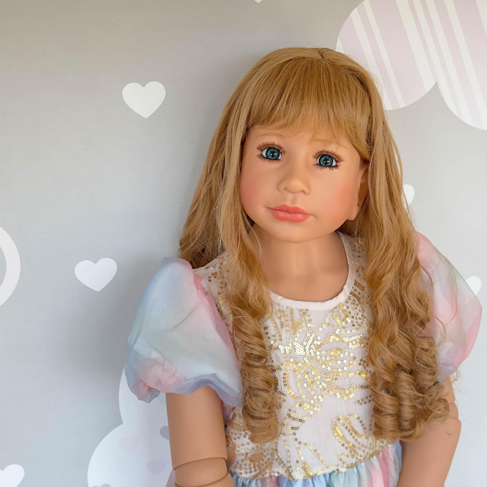 Amazon.co.jp: リボーンベビードール 女の子 120cm、リボーン