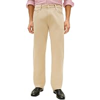 Tommy Hilfiger Uomo Jeans Regular Dover Straight Fit, Beige (Sandalwood)