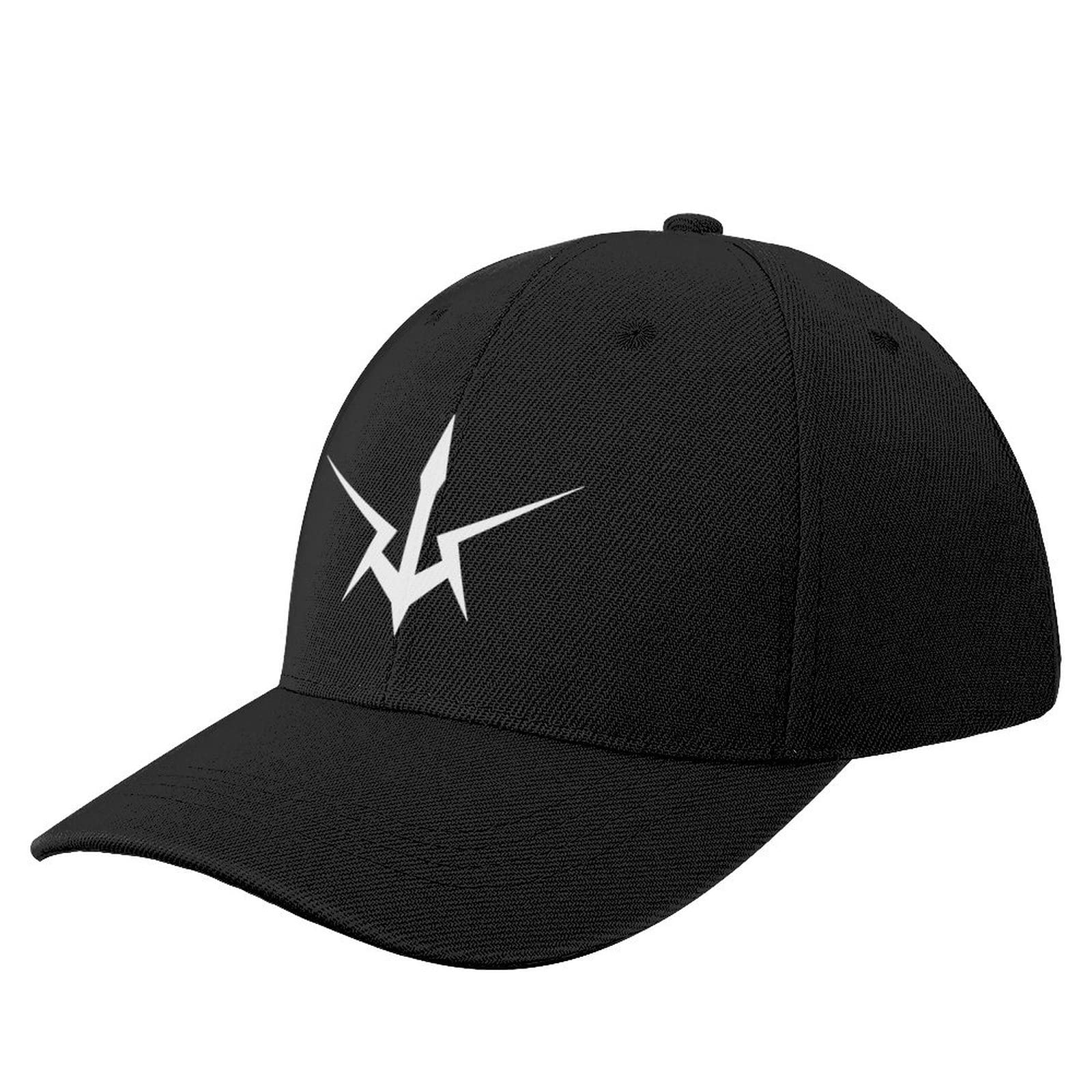MIMAI36 Anime Classic Logo Cap Embroidery Dad Cotton Hat Adjustable Baseball Caps for Men Black
