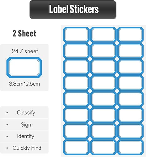 Miniatura 2 de 52 bolsas de almacenamiento transparentes para sellos y troqueles con hojas magnéticas de goma, bolsillo de almacenamiento de plástico resellable,