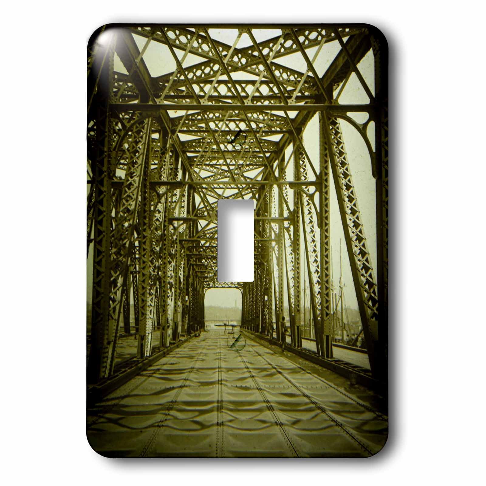 Interrupteur simple 145e Street Bridge New York finition artistique