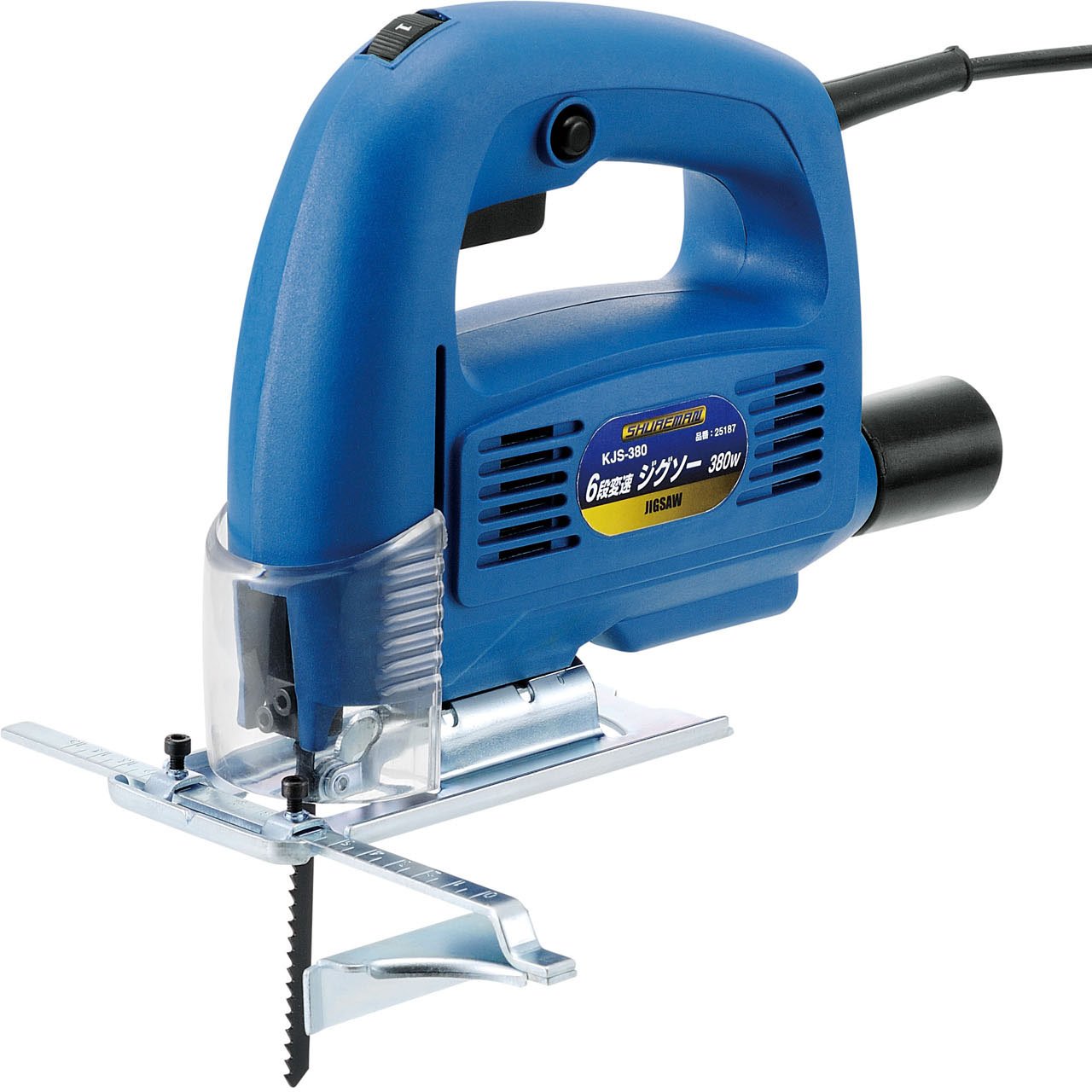 Amazon | SHUREMAN 6段変速ジグソー KJS-380 380W | ジグソー