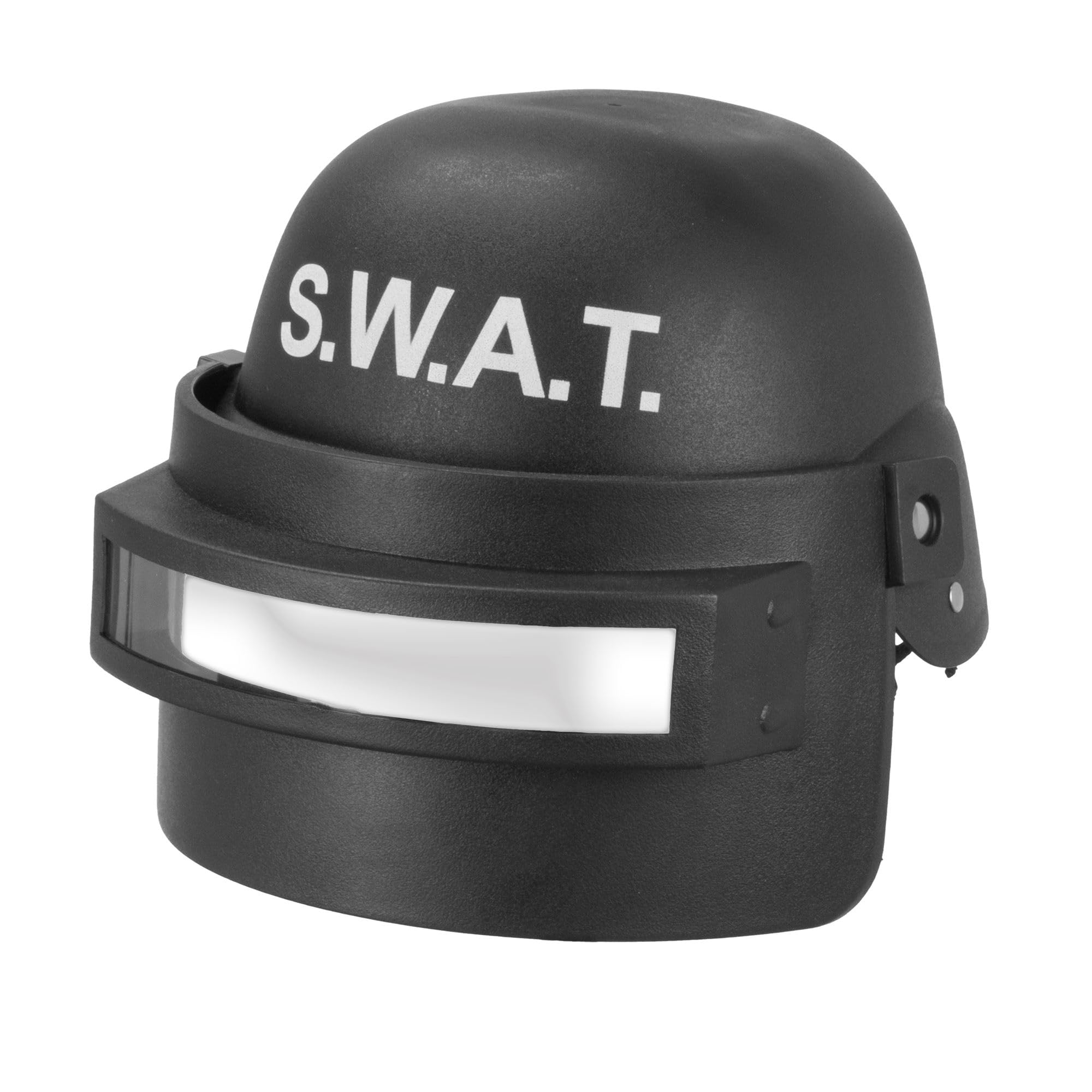 W WIDMANN MILANO Party Fashion - hełm S.W.A.T. z przyłbicą dla dzieci, wykonany z twardego plastiku, Swat Agent, Policja, FBI, SEK