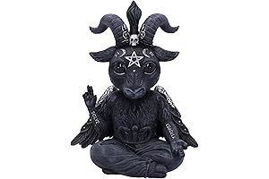 Nemesis Now Hand-Painted Polyresin Baphomet Goat Figurine Statue