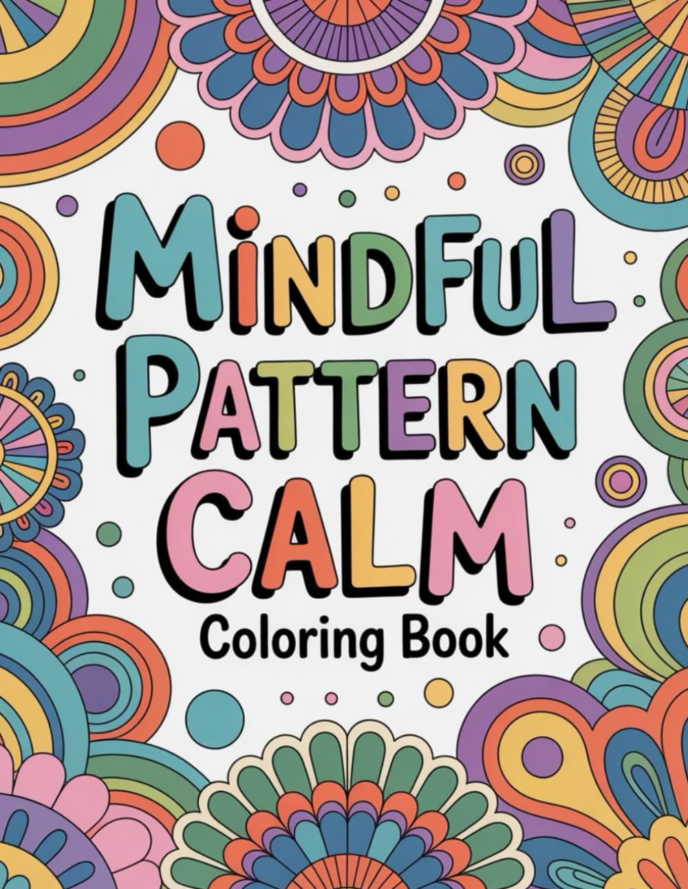 Mindful Pattern Calm Coloring book: cute coloring book for kids, coloring book for adults, kawaii coloring book, Coloring Book for Adults and Kids, ... pattern coloring, stress reducing coloring