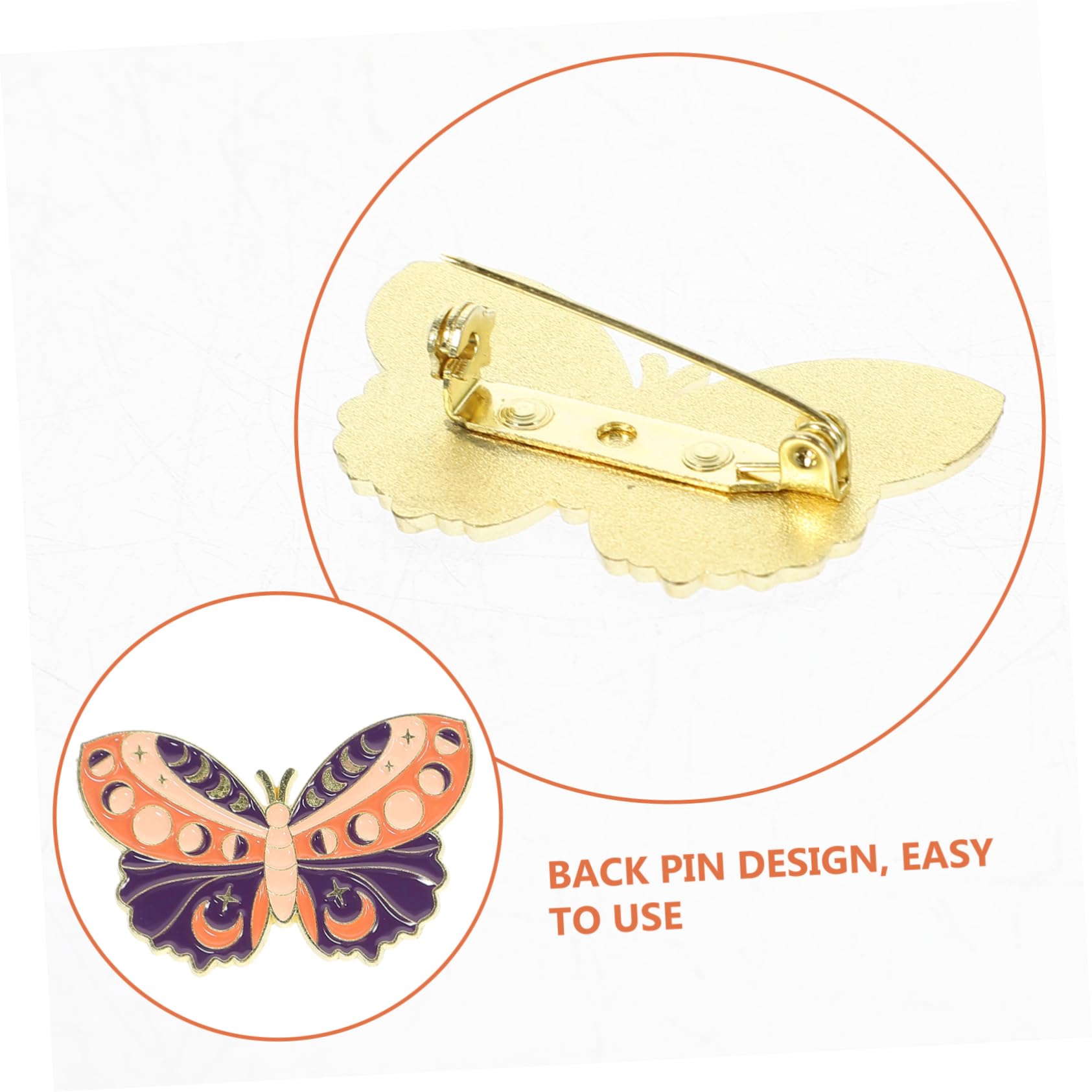FOMIYES Teiliges Emaille Pin Set Retro Broschen Für Kleidung Rucksack Hüte Stilvolle Metallabzeichen Mit Niedlichem Schmetterlingsdesign Langlebig Elegant