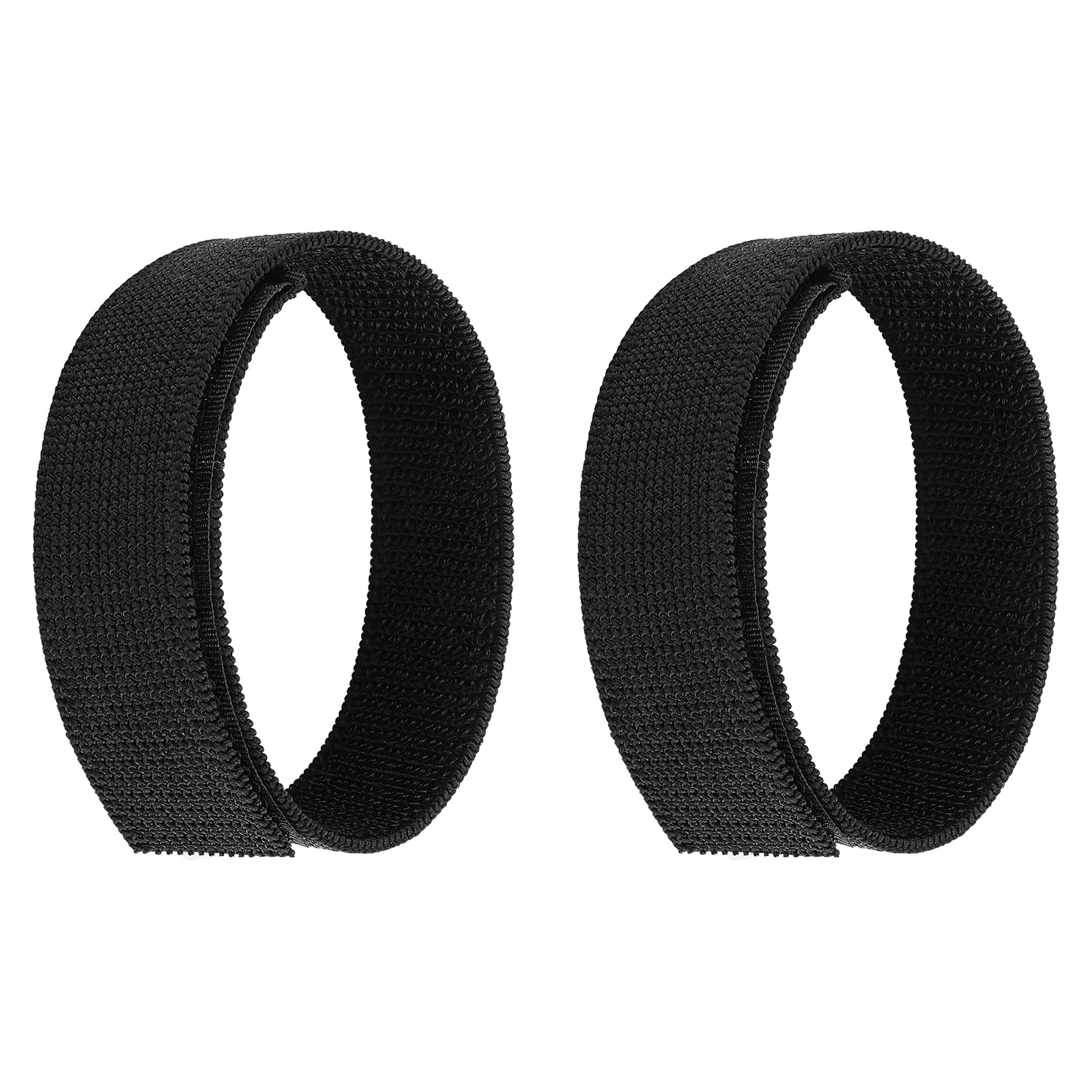 WLLHYF - Blusas negras para botas, bandas elásticas, correas para pantalones de tobillo con correas de gancho y bucle para senderismo, pesca, caza, ciclismo, jardinería, uniformes militares