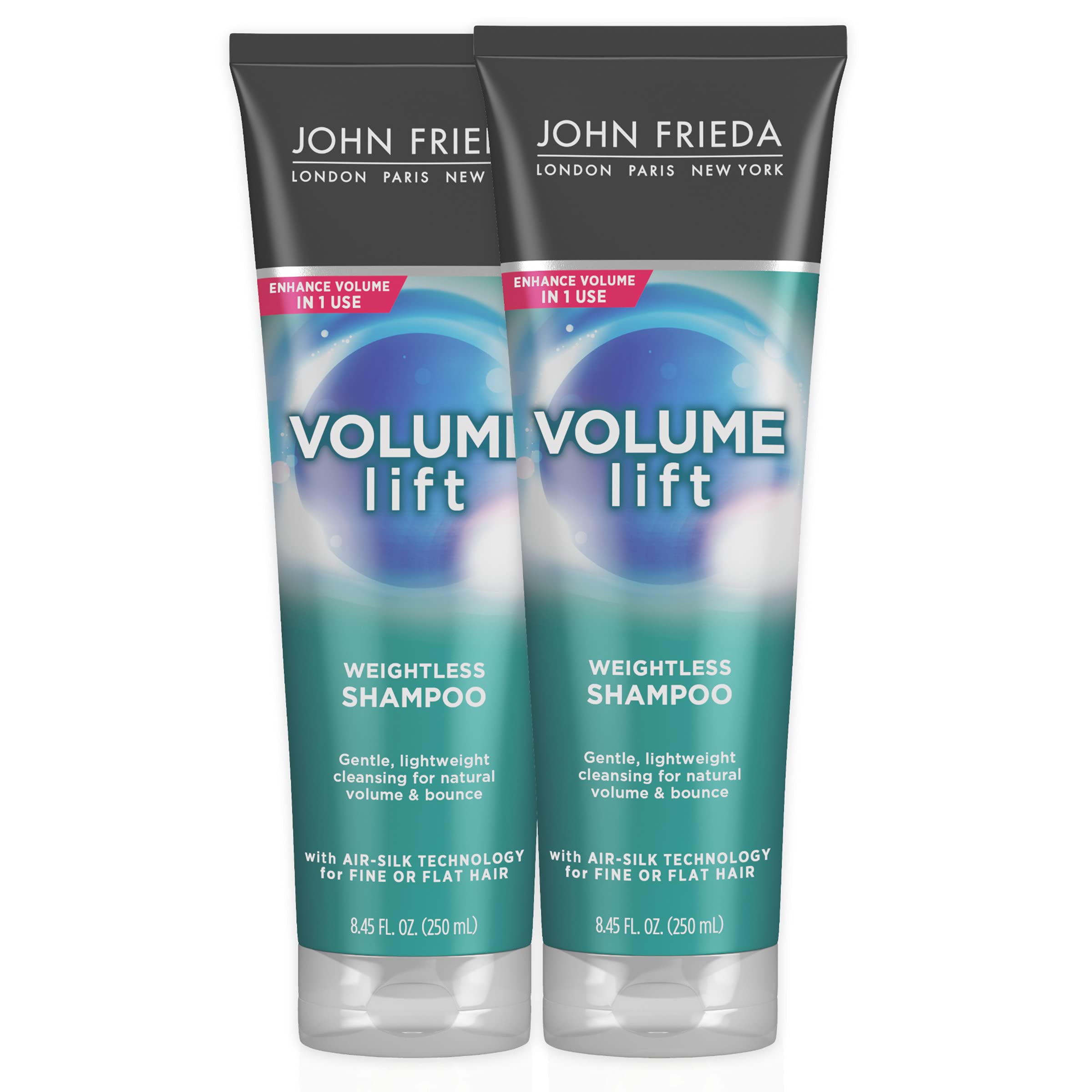 Volume Lift Shampoo for Natural Fullness, Safe for Color-Treated Hair, Volumizing Shampoo for Fine or Flat Hair, 8.45 oz (Pack of 2)