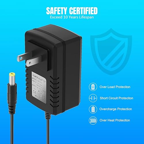 Miniatura 5 de Cargador de 12 V para juguetes de montar en coche para niños, cargador de batería de 12 voltios para SUV de Best Choice Products, Kid Trax,