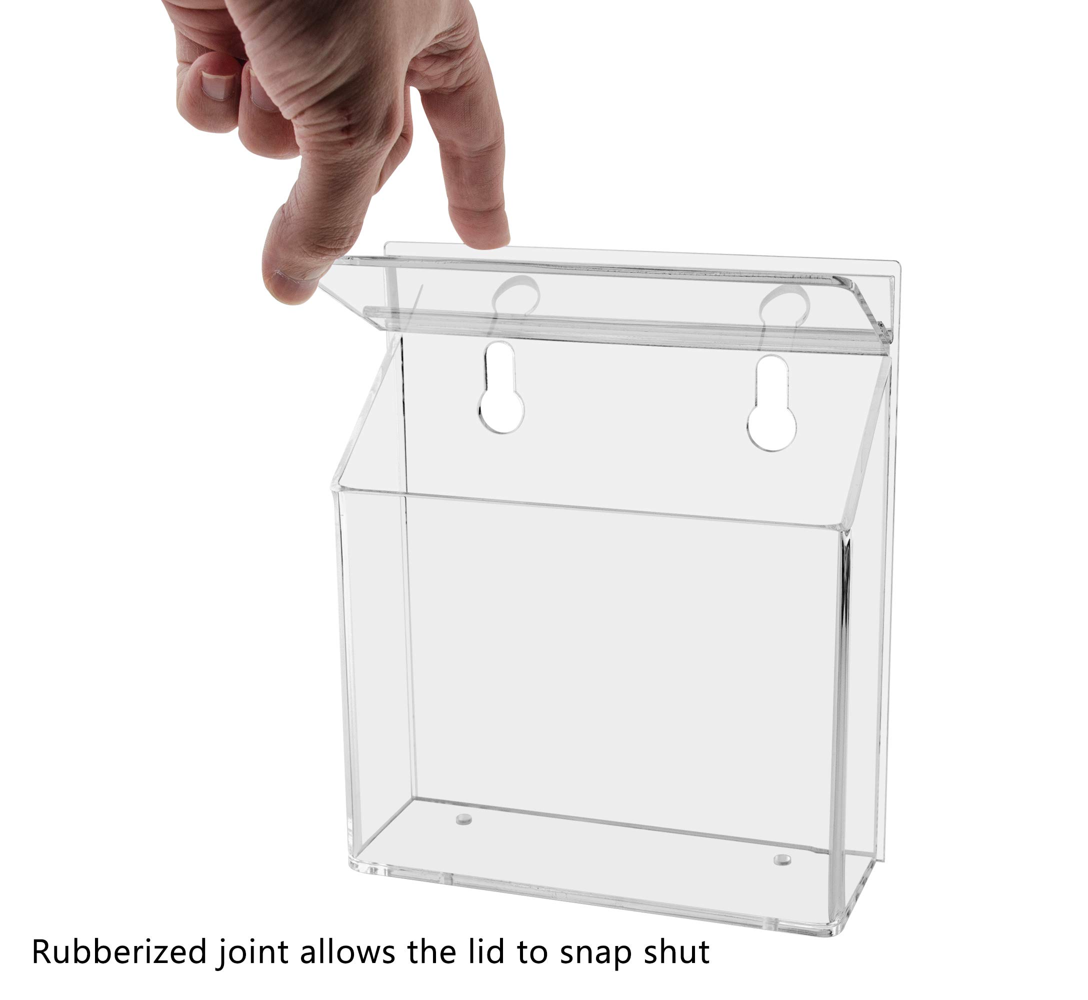 Outdoor Brochure Holder Holds 6