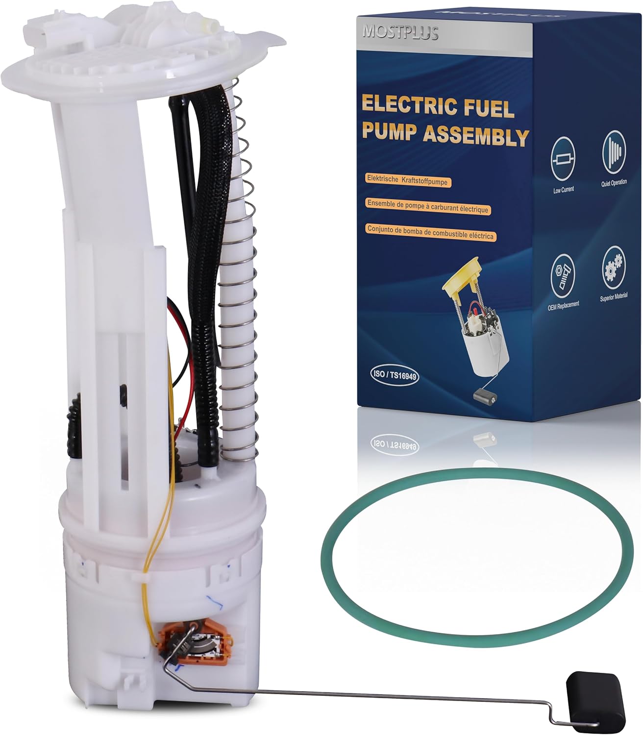 MOSTPLUS Electric Fuel Pump Module Assembly Compatible with 2005-2007 Jeep Liberty L4 2.4L V6 3.7L Replace E7199M