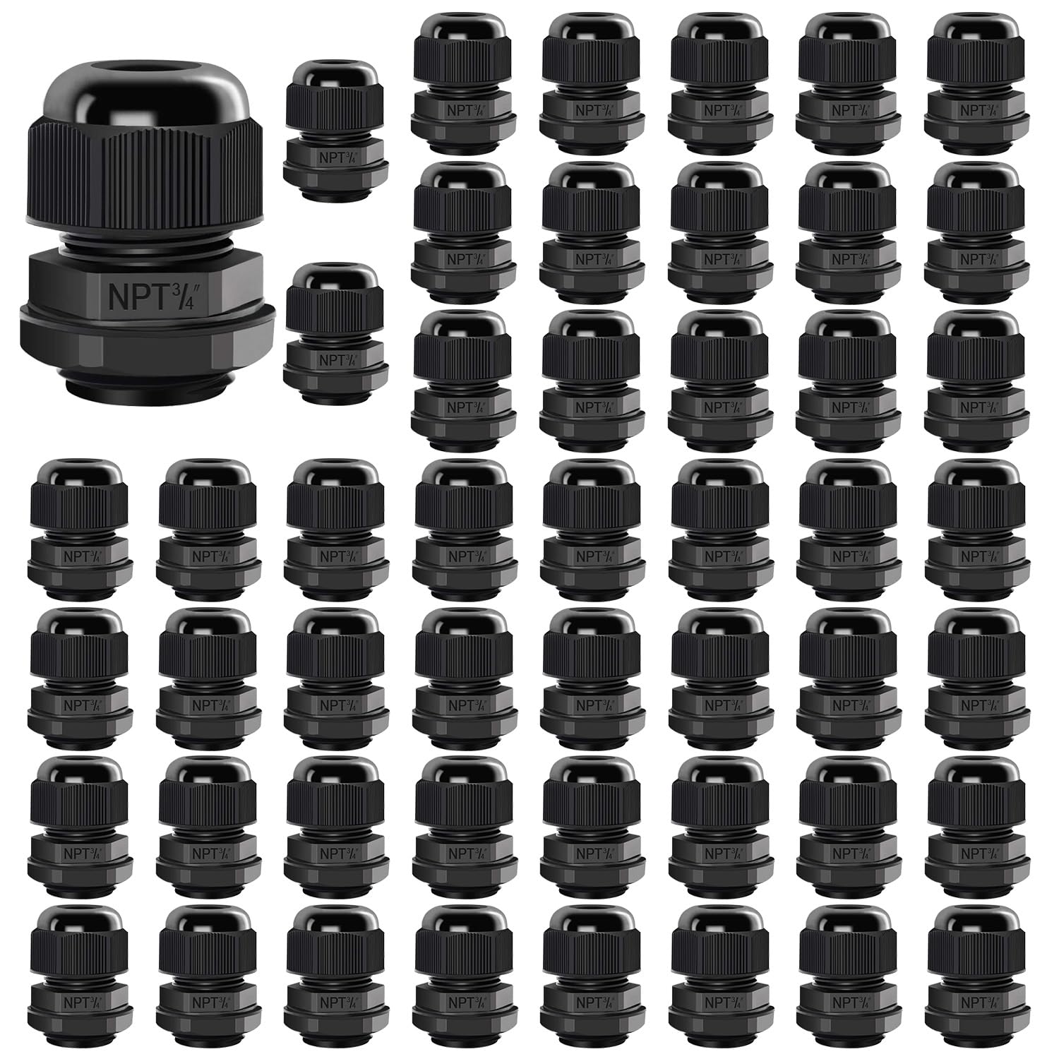 LeMotech NPT Cable Glands - Waterproof & Durable -23