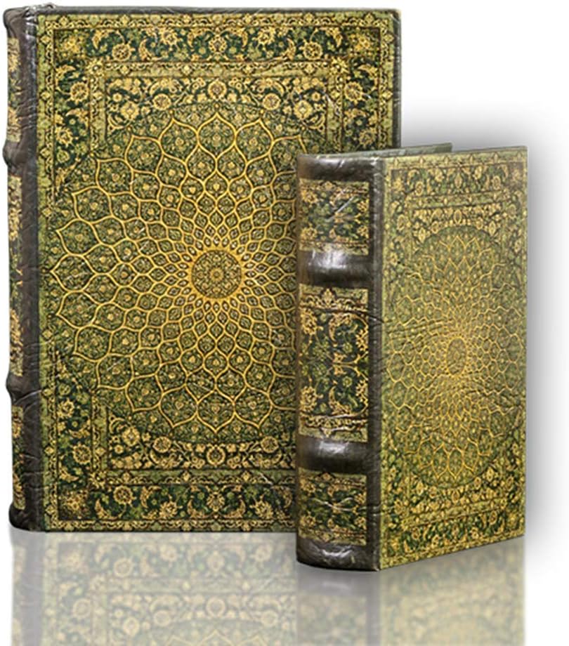 Enchanted WORL OF BOXES - Hypnotizing Elegants - Rose Mandala Art Nouveau Psychedelic Design Book Box Set