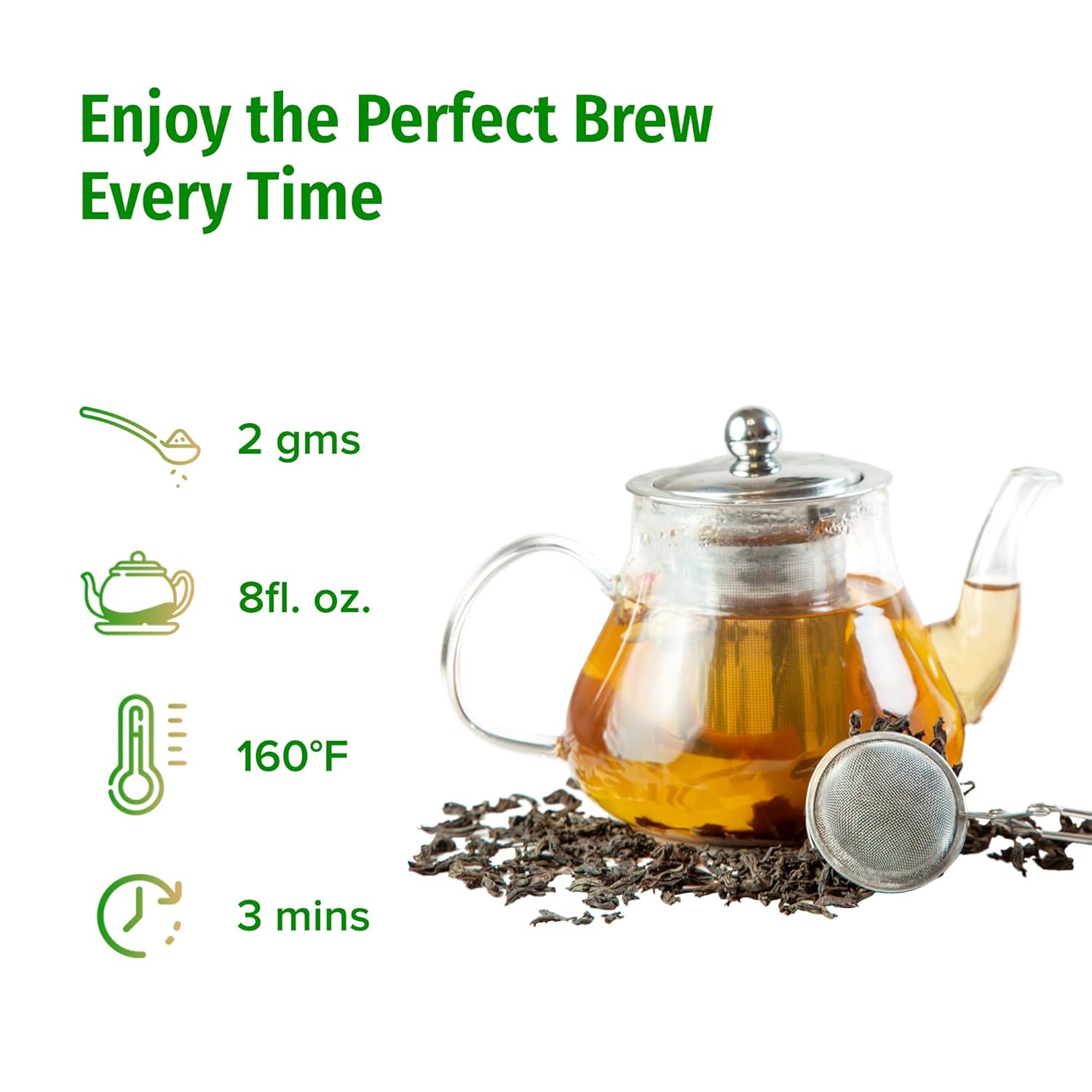 NEPAL TEA Organic Green Tea Loose Leaf - From a Family Farm in the Himalayas - Award-Winning Premium Green Tea Leaves Loose Leaf - 3.5oz /100g (Ganesha Green) - Image 5